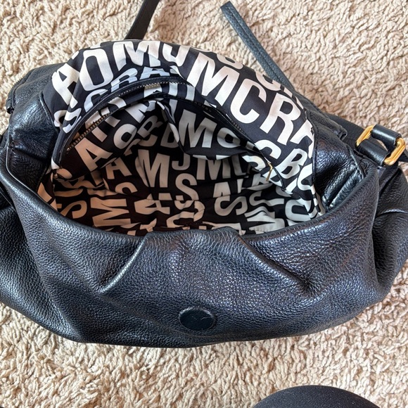 Marc by Marc Jacobs Mini Natasha Leather Black Crossbody Bag - Picture 4 of 7